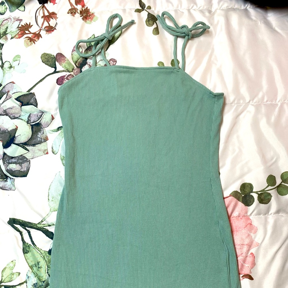Blue bodycon dress. Very cute 💗💗💗